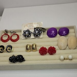 Vintage Clip On Earrings Bundle